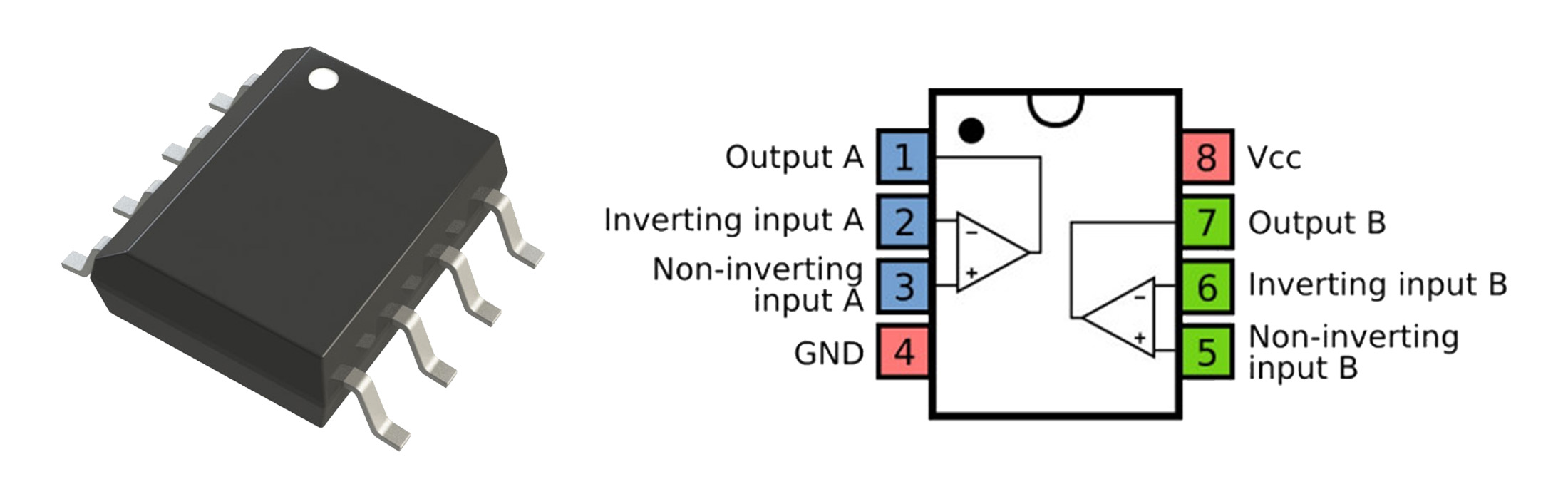 LM393 Pinout